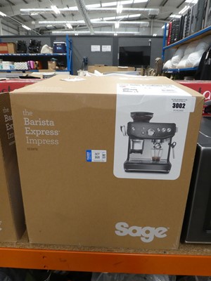 Lot 3002 - Sage Barista Express Impress Coffee Machine