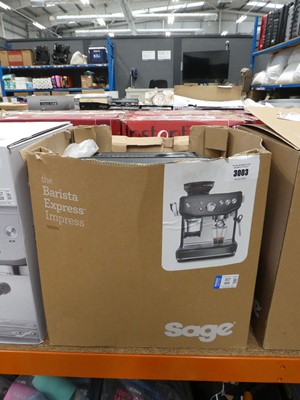 Lot 3003 - Sage Barista Express Impress Coffee Machine