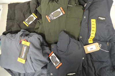 Lot 1141 - x5 mens coats/gilets to include Scotch & Soda,...