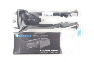 Lot 1086 - A Pulsar L-808 laser IR flashlight together...