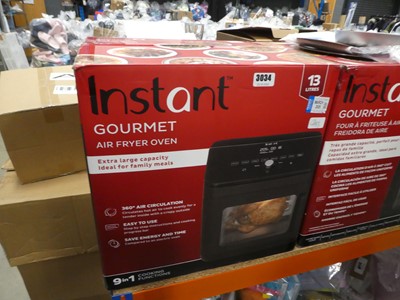 Lot 3034 - Instant Gourmet air fryer oven