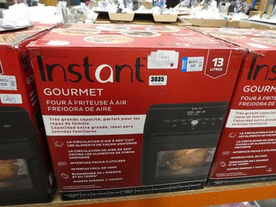 Lot 3035 - Instant Gourmet air fryer oven