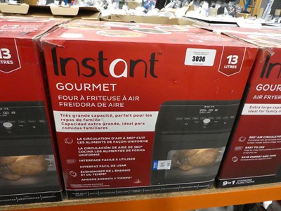 Lot 3036 - Instant Gourmet air fryer oven