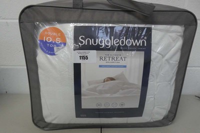 Lot 1155 - Snuggledown indulgent cotton 10.5 tog double...