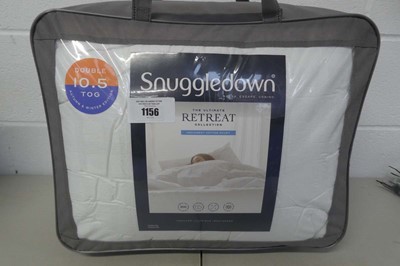 Lot 1156 - Snuggledown indulgent cotton 10.5 tog double...