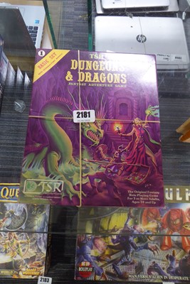 Lot 2181 - TSR Dungeons & Dragons basic set