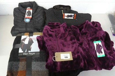 Lot 1170 - Approx. 5 ladies coats, cardigans, gilets to...