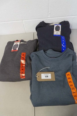 Lot 1176 - Approx. 10 men's B.C Clothing fleece lined...