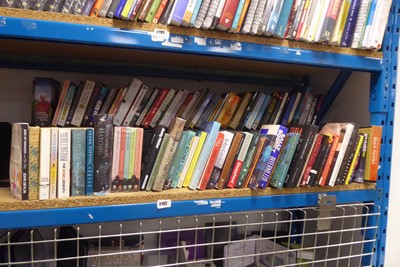 Lot 2192 - Half shelf of fiction and biography books