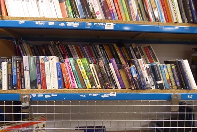 Lot 2194 - Half shelf of fiction and biography books
