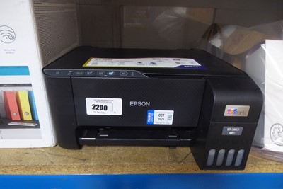 Lot 2200 - Unboxed Epson Ecotank ET2862 printer