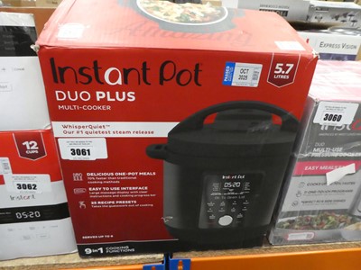 Lot 3061 - Instant Pot Duo Plus multicooker