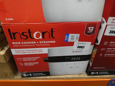 Lot 3062 - Instant rice cooker and steamer