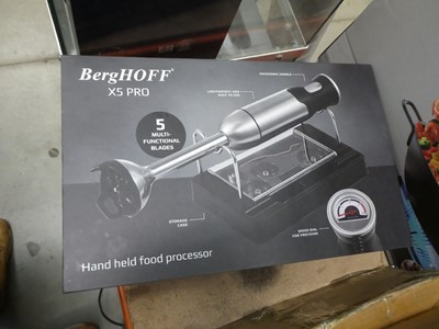 Lot 3066 - Berghoff X5 Pro handheld food processor