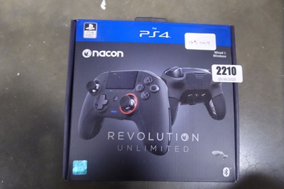 Lot 2210 - Nacon Wired and Wireless controller set for...