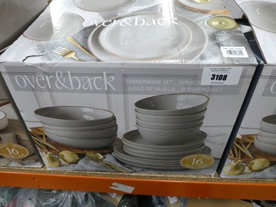 Lot 3108 - Over and Back dinnerware set