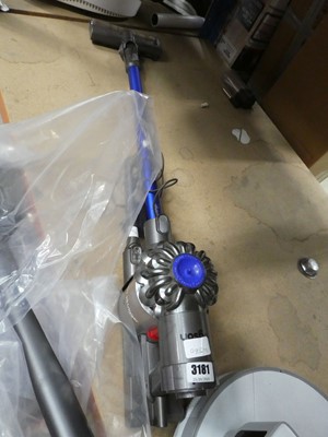 Lot 3181 - Hand held Dyson V6 fluffy with pole, head, 2...