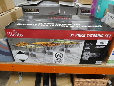 Lot 3137 - Resto 31 piece catering set