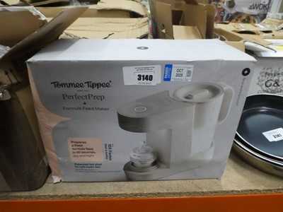 Lot 3140 - Tommee Tippee perfect prep formula feed maker