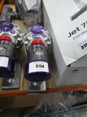 Lot 3154 - Handheld Dyson V8 with attachments and battery...