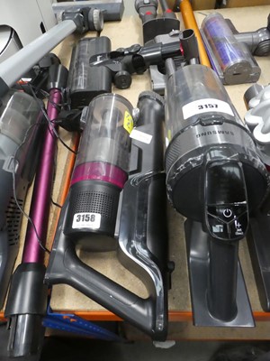 Lot 3158 - Handheld vacuum cleaner with pole, head,...