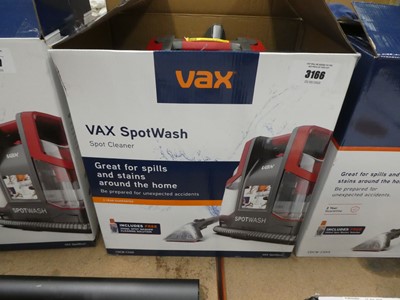 Lot 3166 - Vax Spot Wash spot cleaner