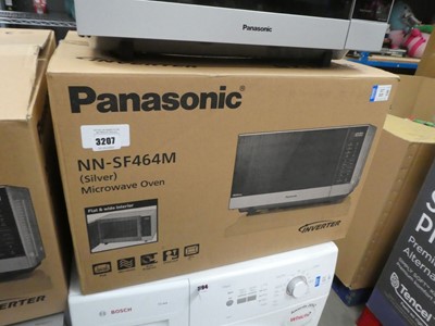 Lot 3207 - Panasonic inverter microwave oven