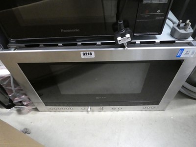 Lot 3218 - Neff built in microwave oven