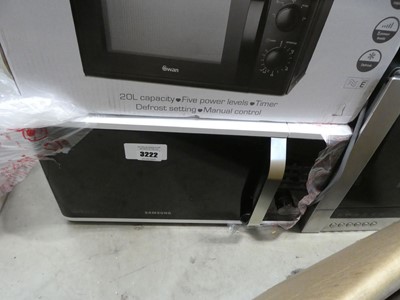 Lot 3222 - Samsung microwave