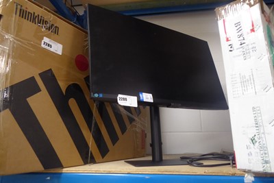 Lot 2286 - Samsung S27 A6000UUU monitor with stand and cable