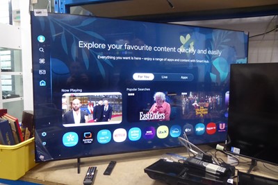 Lot 2307 - Samsung 65" TV, model no. UE65U8000FK, with...