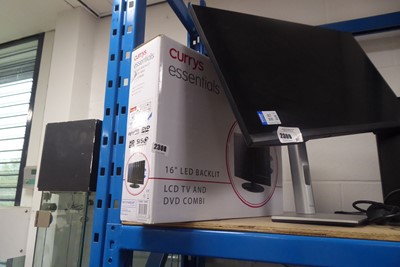 Lot 2308 - Boxed Currys 16" LCD TV and DVD combi