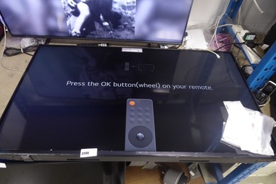 Lot 2299 - LG 55" UHD TV 55UA75006LA with remote and box...
