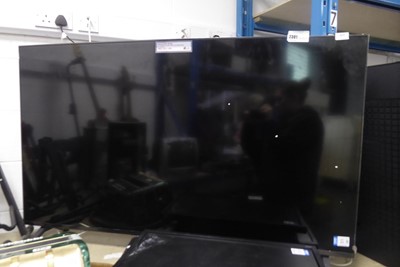 Lot 2301 - LG UHD 55" TV 55UA75006LA with stand, remote...