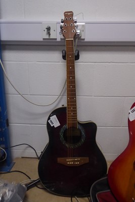 Lot 2322 - 6 string Martin Smith electro acoustic guitar,...