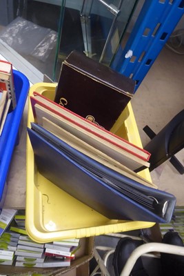 Lot 2323 - Box containing stamps in albums