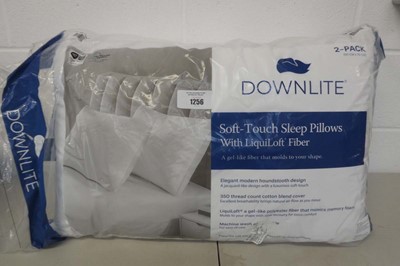 Lot 1256 - A pair of Downlite soft touch sleep pillows...