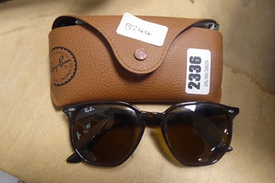 Lot 2336 - Ray-Ban sunglasses in case