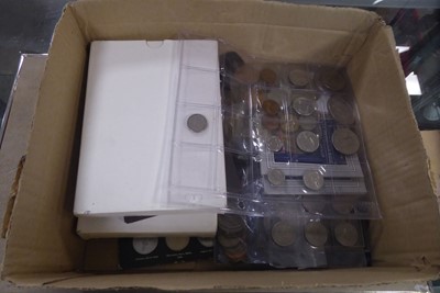 Lot 2349 - Box of coins