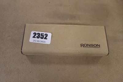 Lot 2352 - Boxed Ronson fountain pen with 14ct gold nib