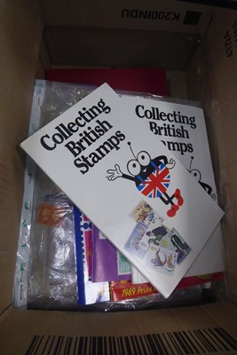 Lot 2370 - Box containing stamps