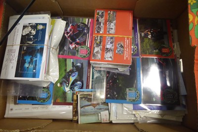 Lot 2374 - Collection of Isle of Man TT coins, postcards...