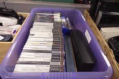 Lot 2224 - Box containing Playstation 2, Playstation 4,...