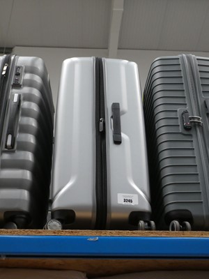 Lot 3245 - Large hard shelled Samsonite suitcase