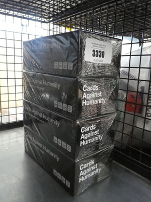 Lot 3330 - 4x Cards Against Humanity