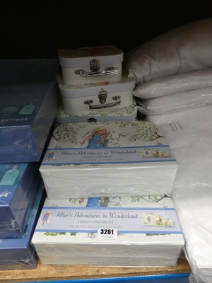 Lot 3261 - 5 Alice Adventures in Wonderland set of 3...