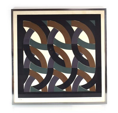 Lot 503 - Philip Crozier (b. 1947), Abstract shapes in...