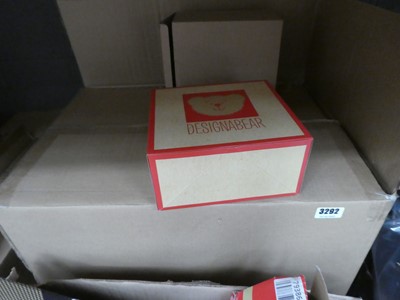 Lot 3292 - Box of designer bear accessories