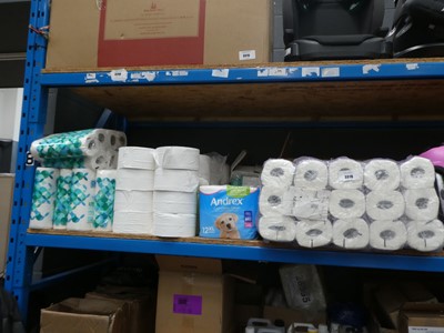 Lot 3316 - Large quantity of various paper towels, toilet...