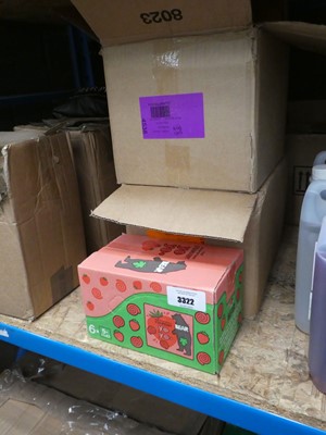 Lot 3322 - 3 boxes of Salty Dog peanuts, box of...